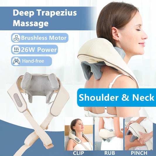 Masseur Cervical & Épaules Premium | Soulagement Relaxant